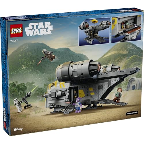 LEGO® Star Wars™ Le Mandalorien et Grogu – le Razor Crest 75447