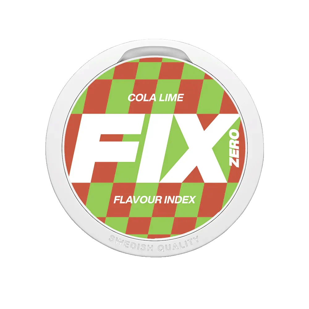 FIX Cola Citron Vert Zero Snus Sans Nicotine