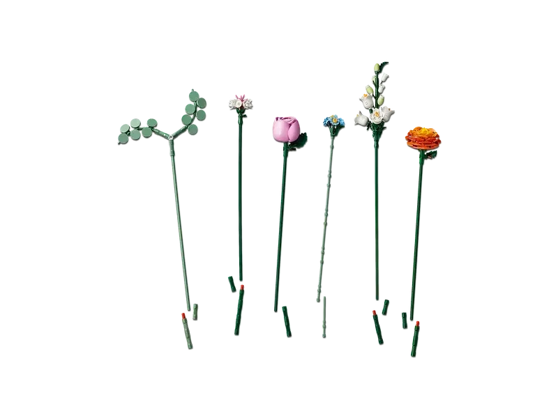 LEGO® Botanicals Joli bouquet de fleurs roses 10342