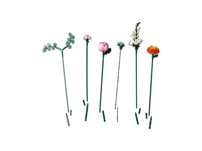 LEGO® Botanicals Joli bouquet de fleurs roses 10342