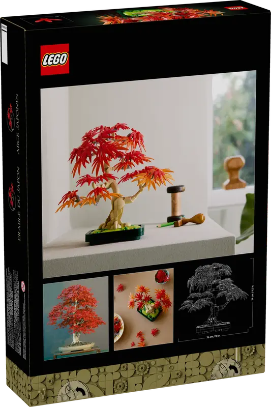 LEGO® Botanicals Bonsaï d’érable rouge du Japon 10348