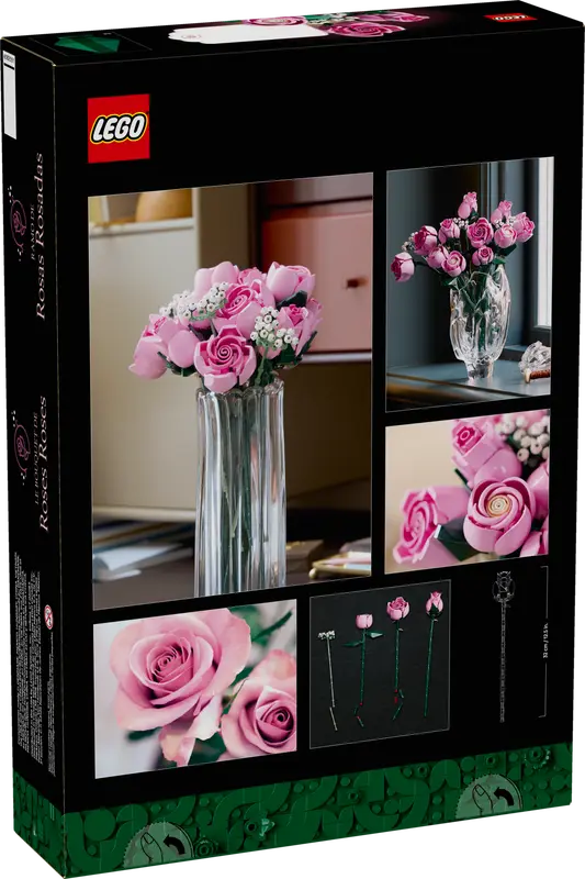 LEGO® Botanicals Bouquet de roses roses 10374