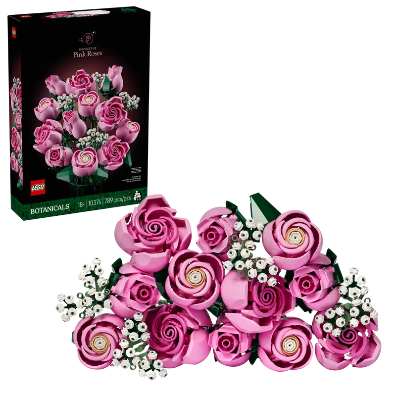 LEGO® Botanicals Bouquet de roses roses 10374