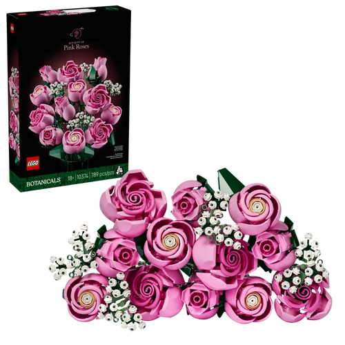 LEGO® Botanicals Bouquet de roses roses 10374
