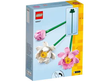 LEGO® Botanicals Les fleurs de lotus 40647