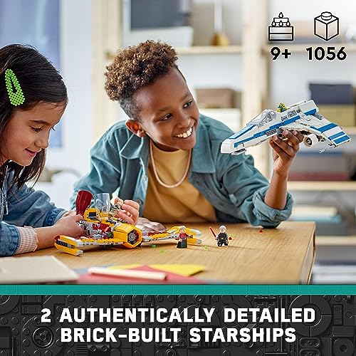LEGO® Star Wars™ Ahsoka E-Wing de la Nouvelle République vs. Shin Hati chasseur stellaire 75364