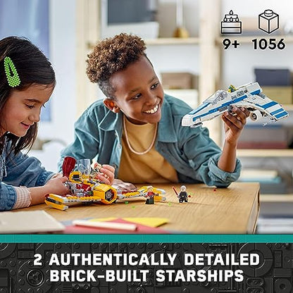 LEGO® Star Wars™ Ahsoka E-Wing de la Nouvelle République vs. Shin Hati chasseur stellaire 75364