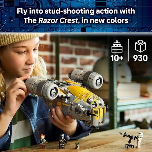 LEGO® Star Wars™ Le Mandalorien et Grogu – le Razor Crest 75447