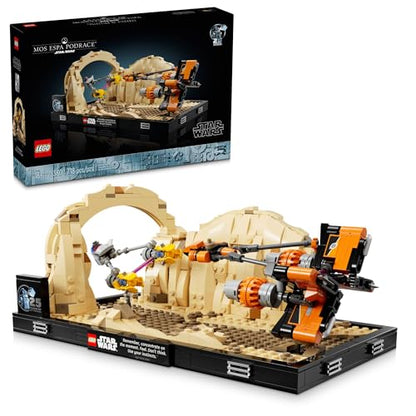 LEGO® Star Wars™ diorama de la course de modules de Mos Espa 75380