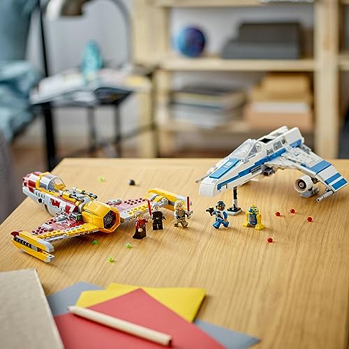LEGO® Star Wars™ Ahsoka E-Wing de la Nouvelle République vs. Shin Hati chasseur stellaire 75364