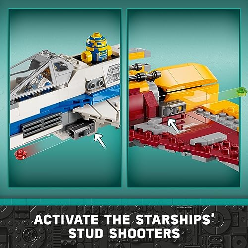 LEGO® Star Wars™ Ahsoka E-Wing de la Nouvelle République vs. Shin Hati chasseur stellaire 75364