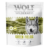 Wolf of Wilderness Adult « Green Fields » à l’agneau, sans céréales – lot économique 4 x 1 kg