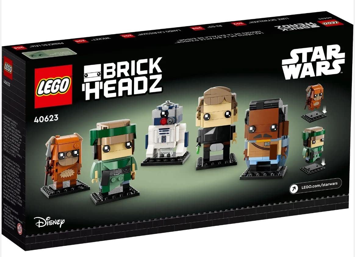 LEGO® Star Wars™ BrickHeadz – héros de la bataille d’Endor 40623