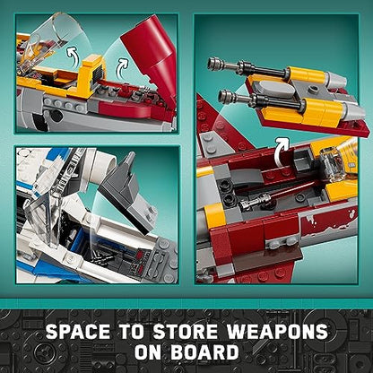 LEGO® Star Wars™ Ahsoka E-Wing de la Nouvelle République vs. Shin Hati chasseur stellaire 75364