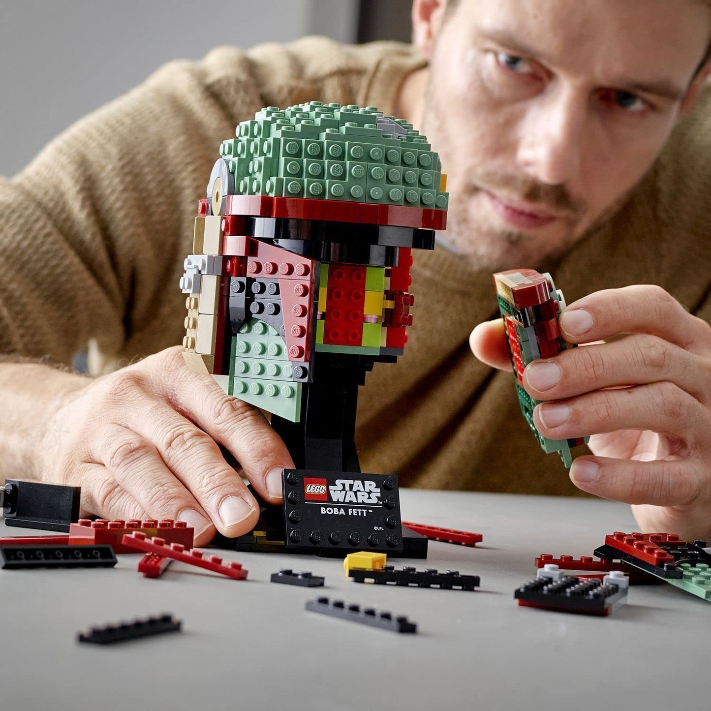 LEGO® Star Wars™ casque de Boba Fett 75277