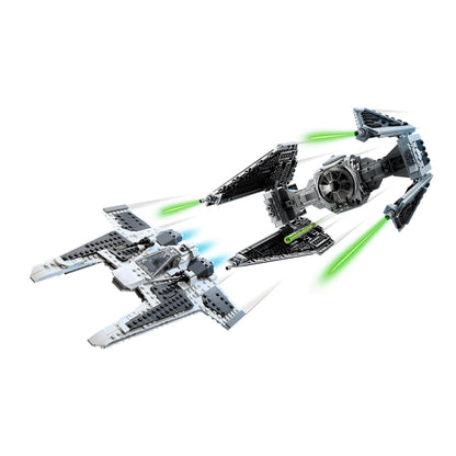 LEGO® Star Wars™ Mandalorian Fang Fighter vs. TIE Interceptor 75348
