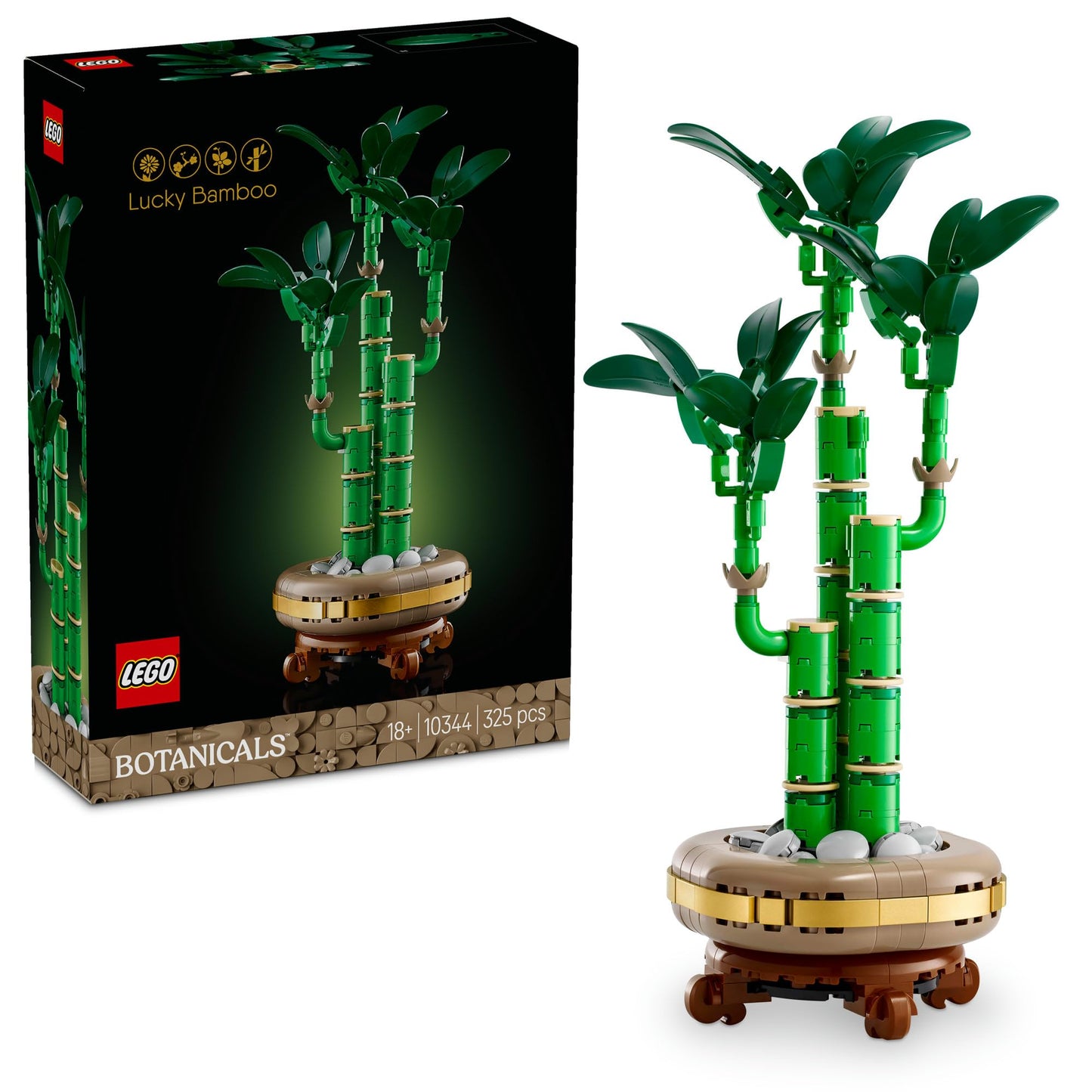 LEGO® Botanicals Le bambou porte-bonheur 10344