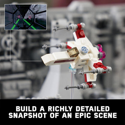 LEGO® Star Wars™ diorama de la tranchée de l’Étoile de la Mort 75329