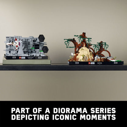 LEGO® Star Wars™ diorama de l’entraînement Jedi sur Dagobah 75330
