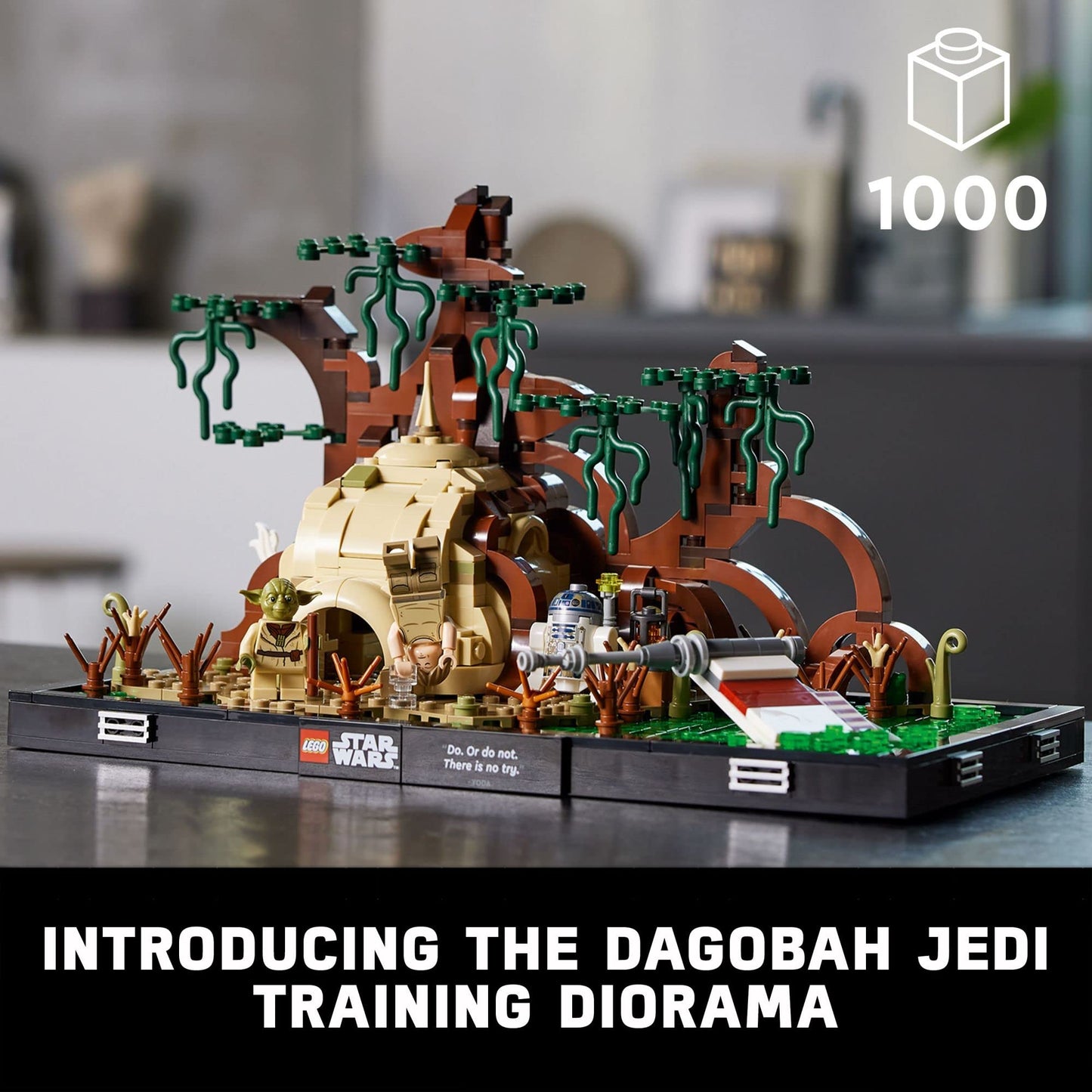 LEGO® Star Wars™ diorama de l’entraînement Jedi sur Dagobah 75330