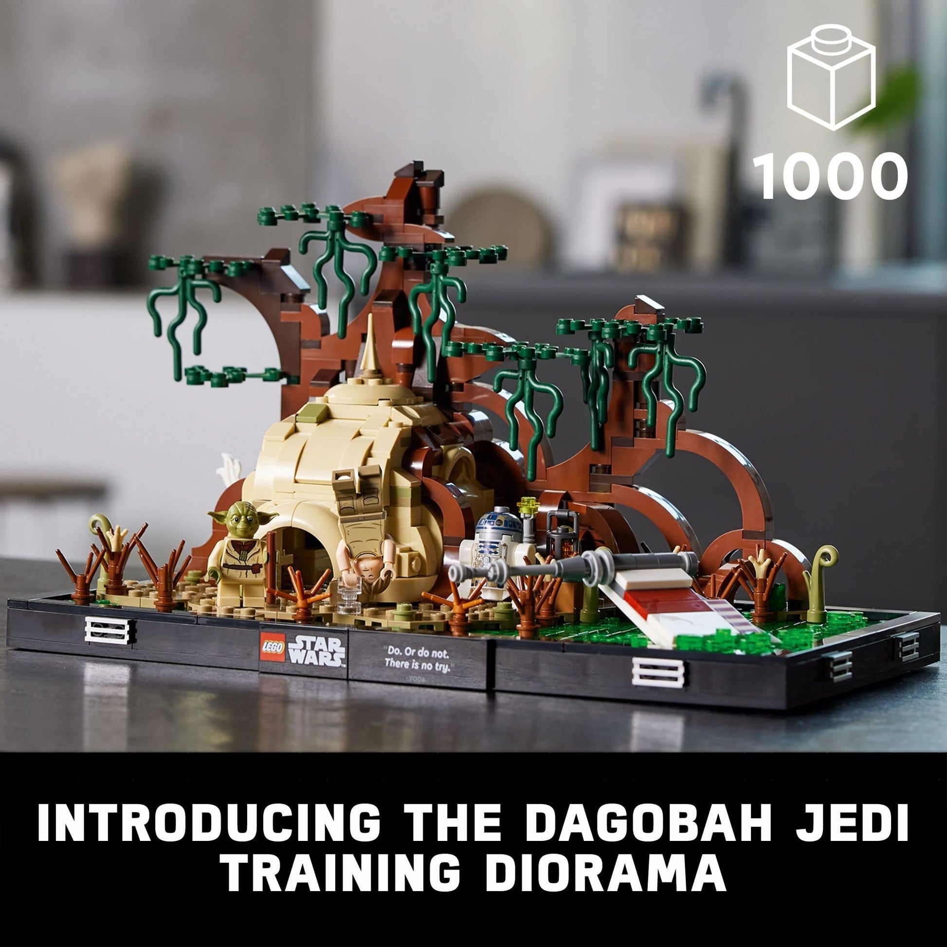 LEGO® Star Wars™ diorama de l’entraînement Jedi sur Dagobah 75330