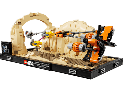 LEGO® Star Wars™ diorama de la course de modules de Mos Espa 75380