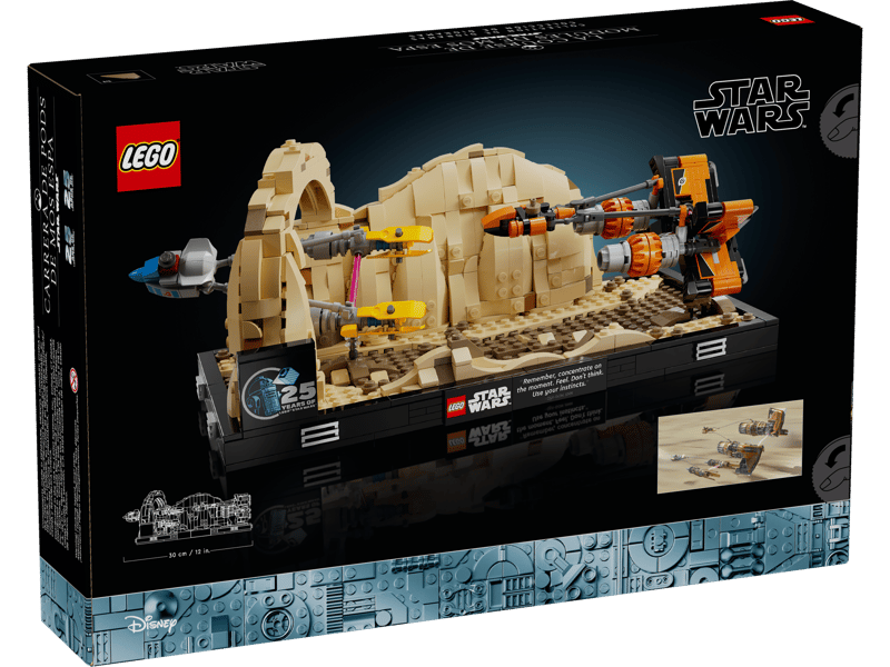 LEGO® Star Wars™ diorama de la course de modules de Mos Espa 75380