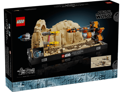 LEGO® Star Wars™ diorama de la course de modules de Mos Espa 75380