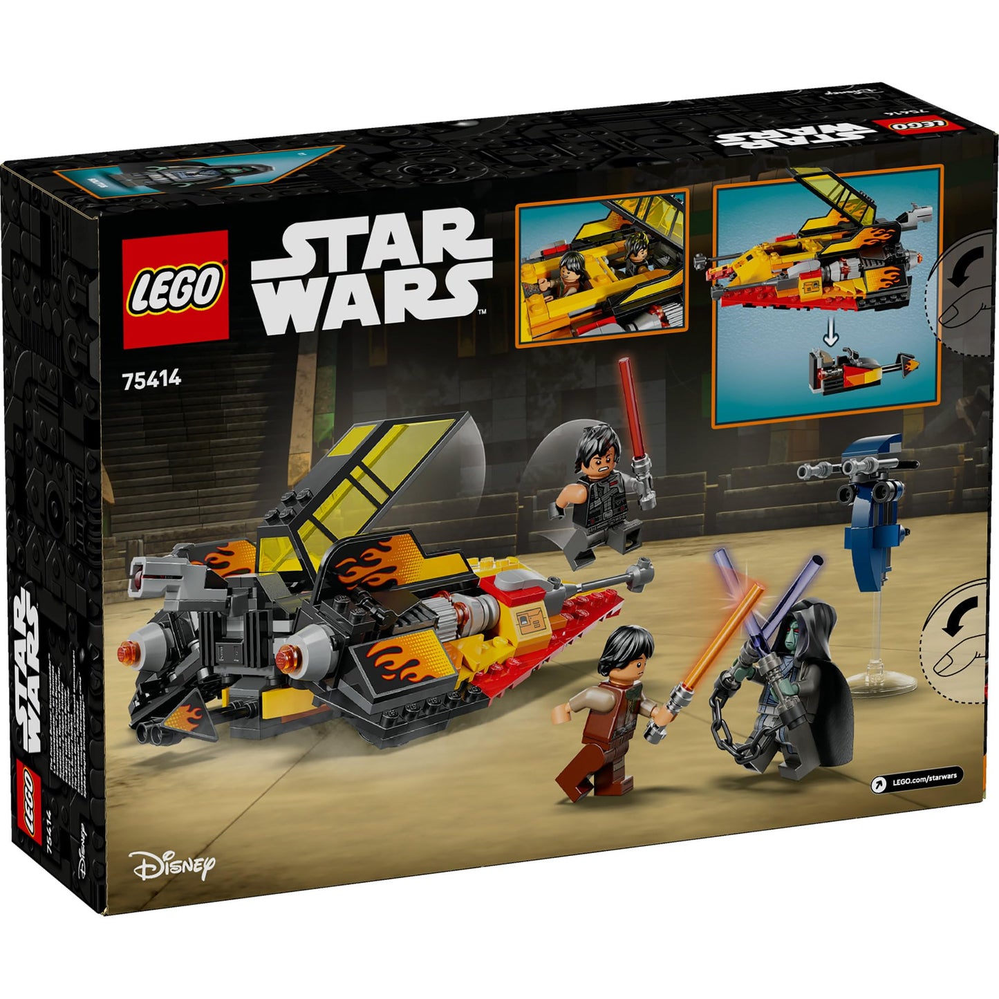 LEGO® Star Wars™ Rebuild The Galaxy The Force Burner Snowspeeder 75414