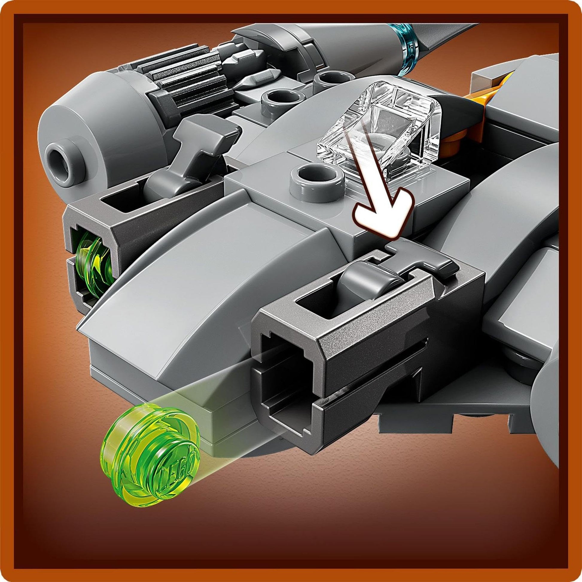 LEGO® Star Wars™ The Mandalorian’s N-1 chasseur stellaire micro-chasseur 75363