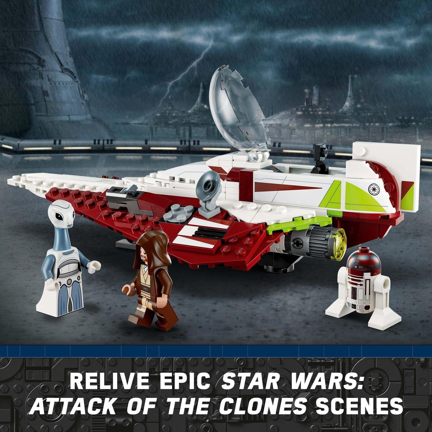 LEGO® Star Wars™ Obi-Wan Kenobis chasseur Jedi 75333