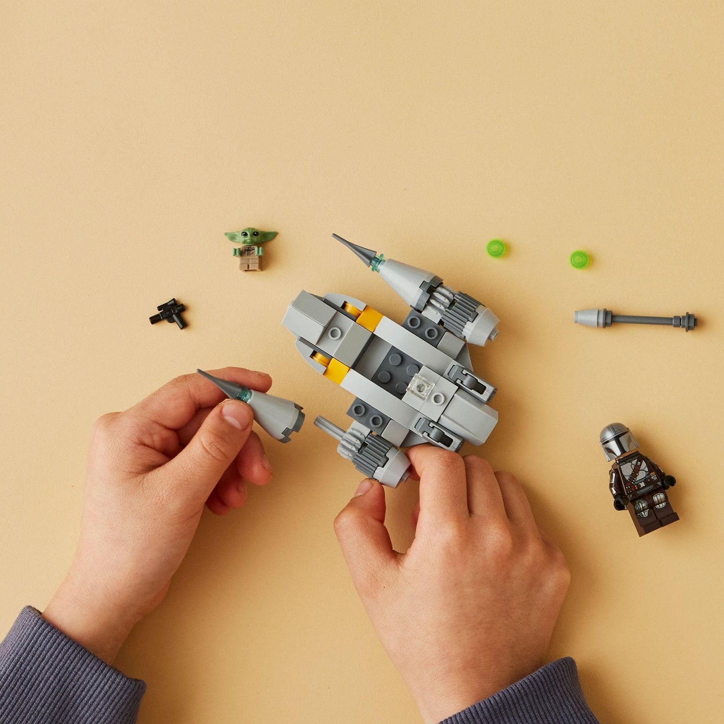 LEGO® Star Wars™ The Mandalorian’s N-1 chasseur stellaire micro-chasseur 75363