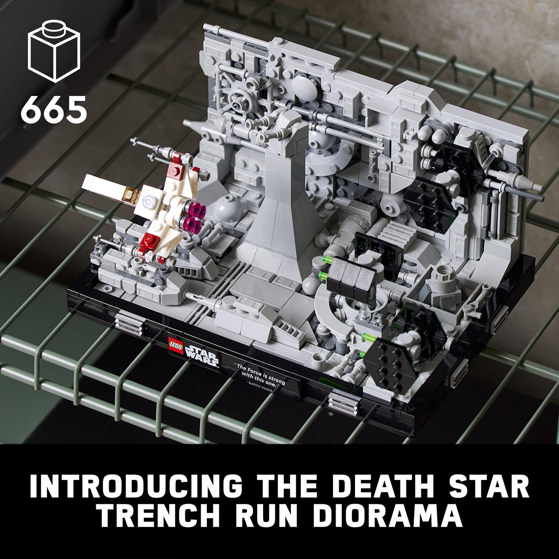 LEGO® Star Wars™ diorama de la tranchée de l’Étoile de la Mort 75329