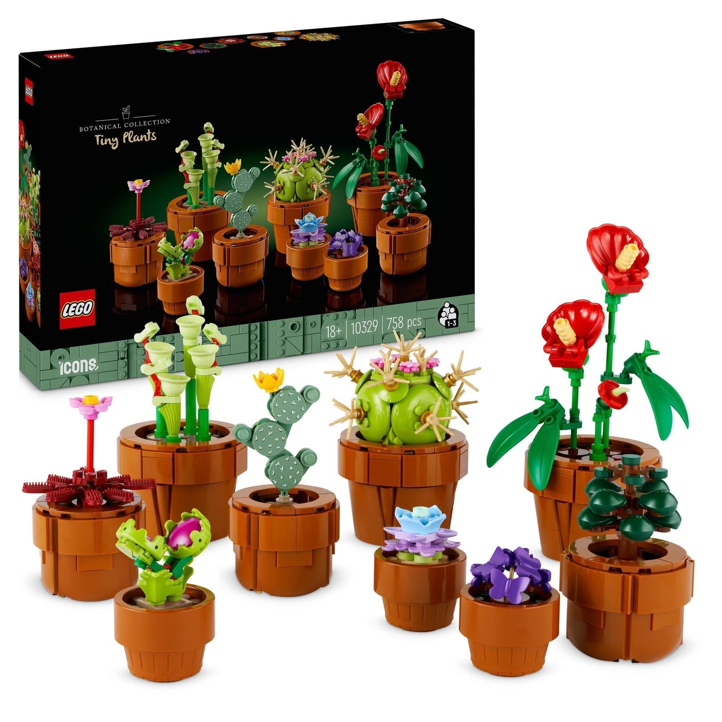 LEGO® Botanicals Les petites plantes 10329