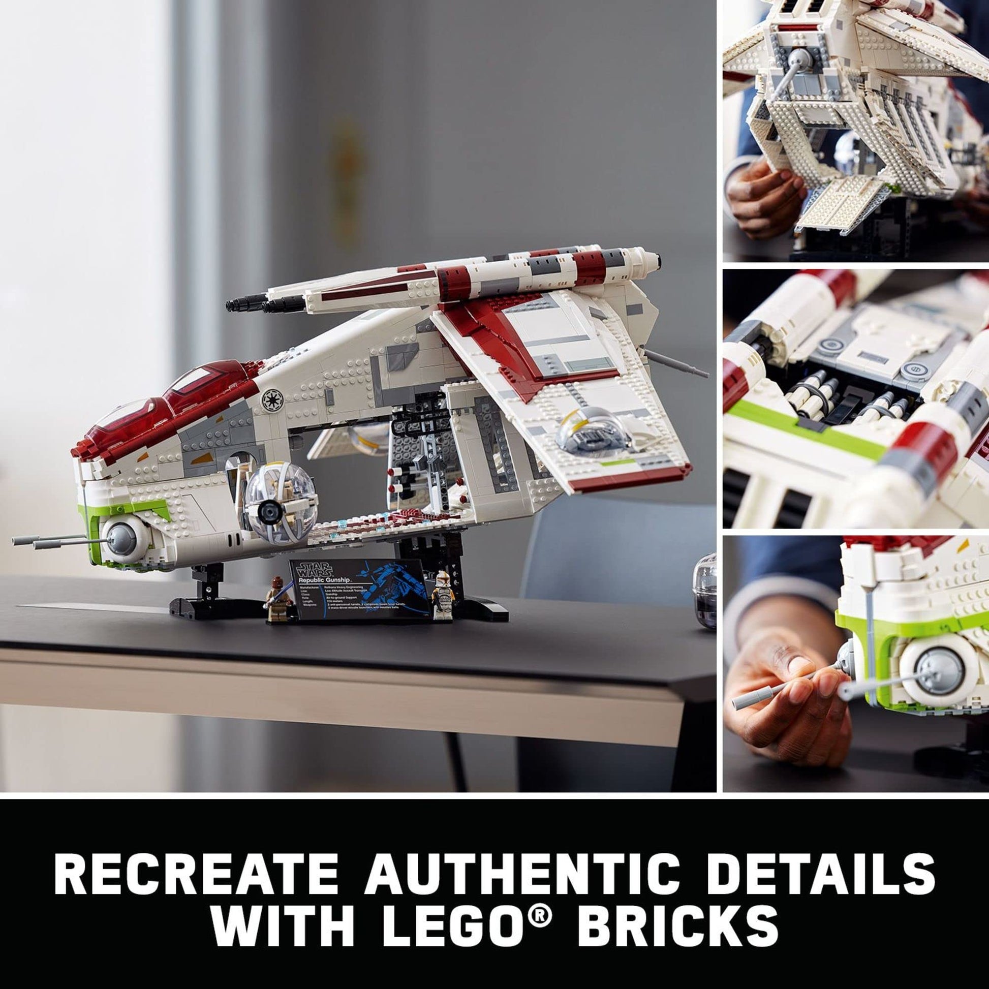 LEGO® Star Wars™ canonnière de la République 75309