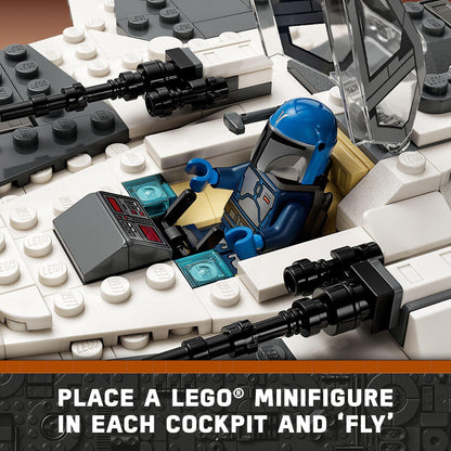 LEGO® Star Wars™ Mandalorian Fang Fighter vs. TIE Interceptor 75348