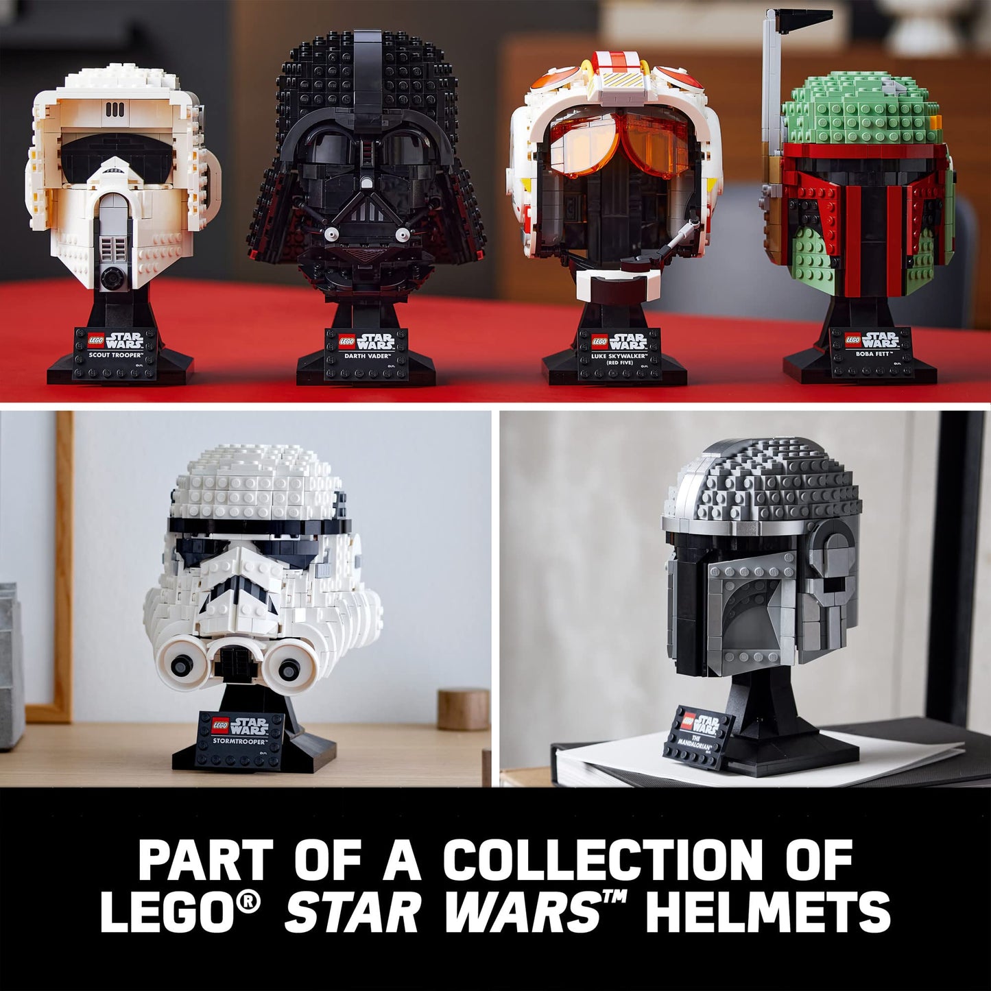LEGO® Star Wars™ casque de Luke Skywalker (Red Five) 75327