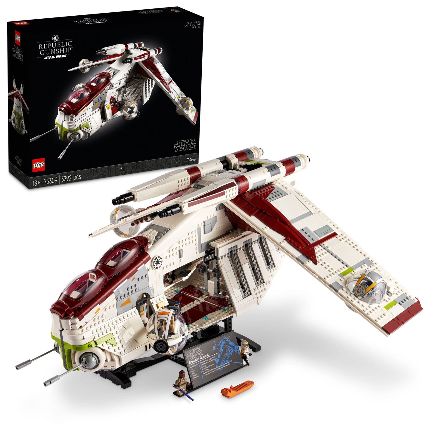 LEGO® Star Wars™ canonnière de la République 75309