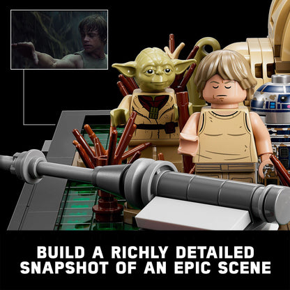 LEGO® Star Wars™ diorama de l’entraînement Jedi sur Dagobah 75330