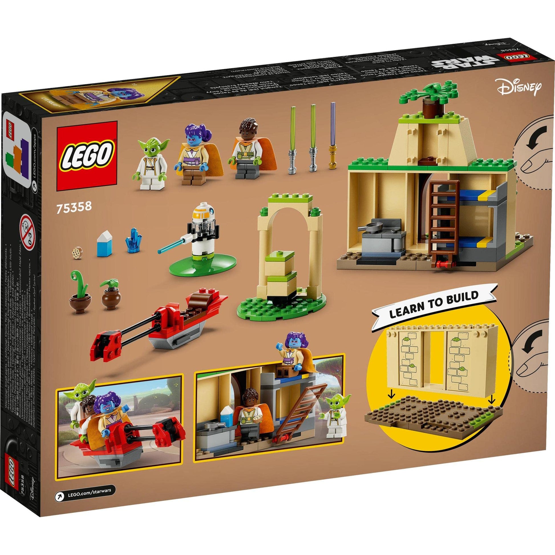 LEGO® Star Wars™ temple Jedi de Tenoo 75358