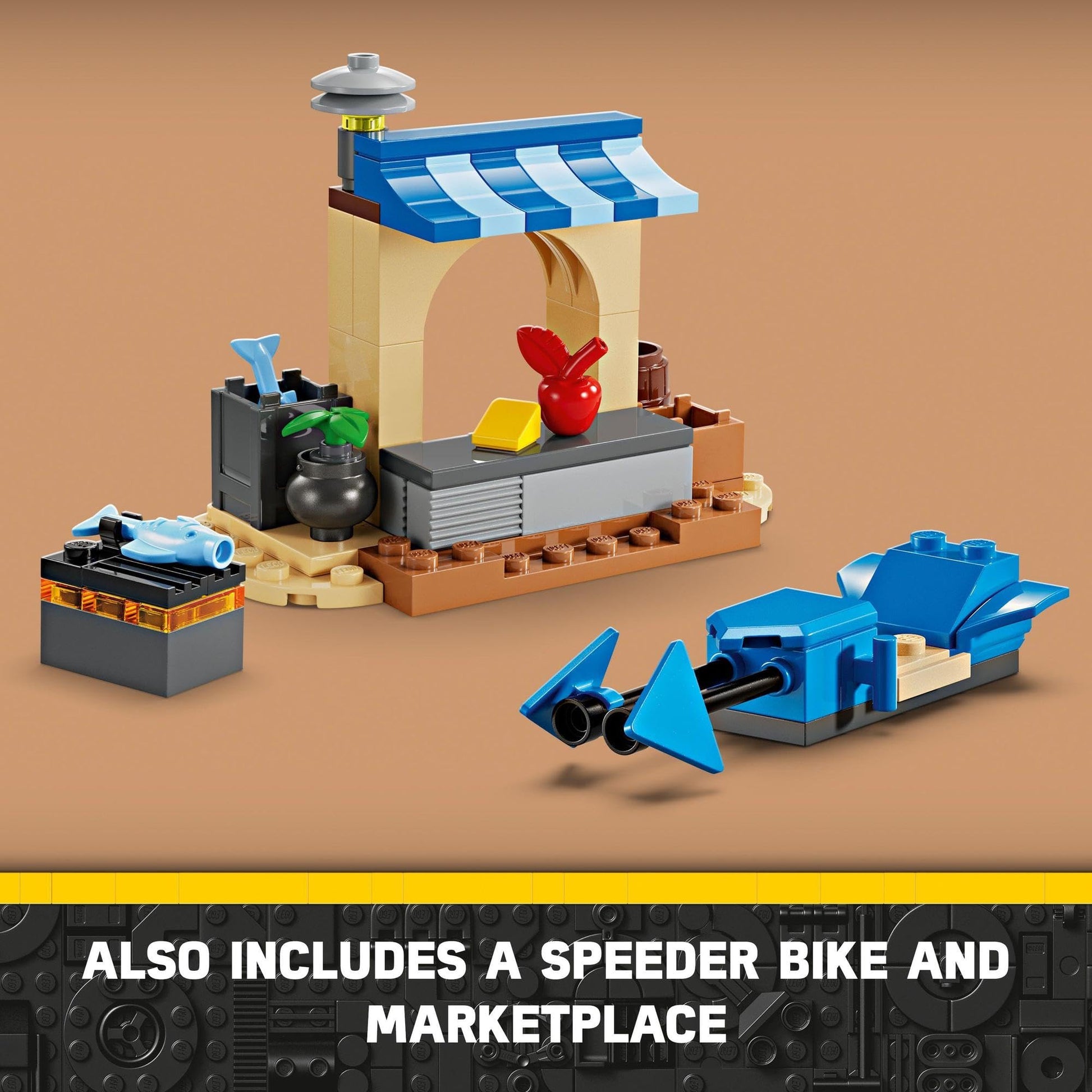 LEGO® Star Wars™ le Faucon de Feu Écarlate 75384