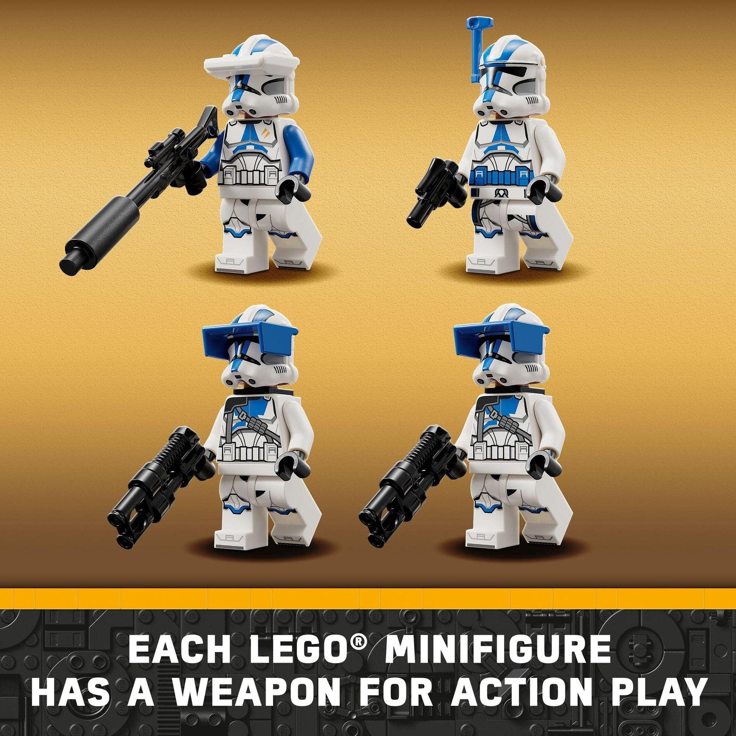 LEGO® Star Wars™ soldats clones de la 501e pack de combat 75345