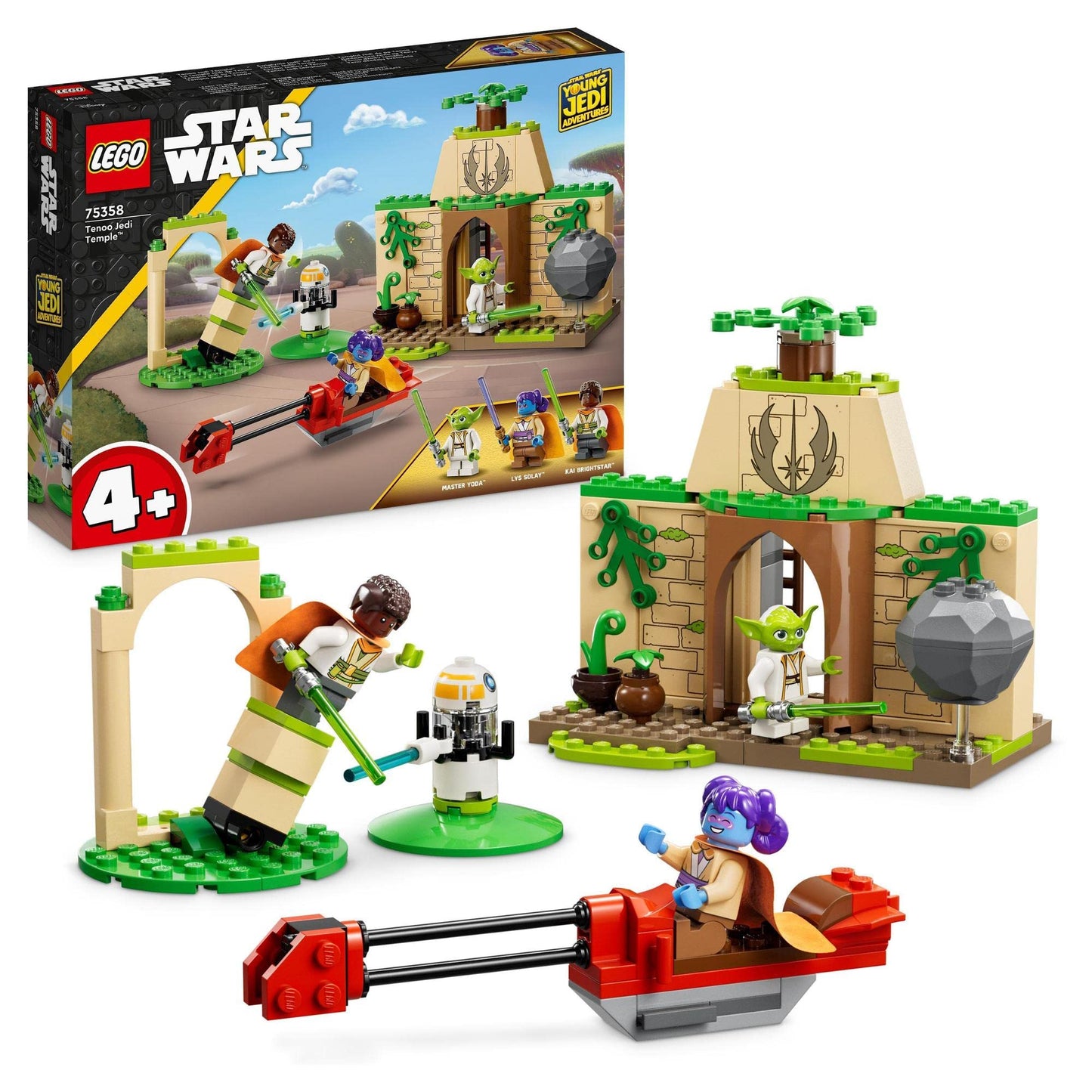 LEGO® Star Wars™ temple Jedi de Tenoo 75358