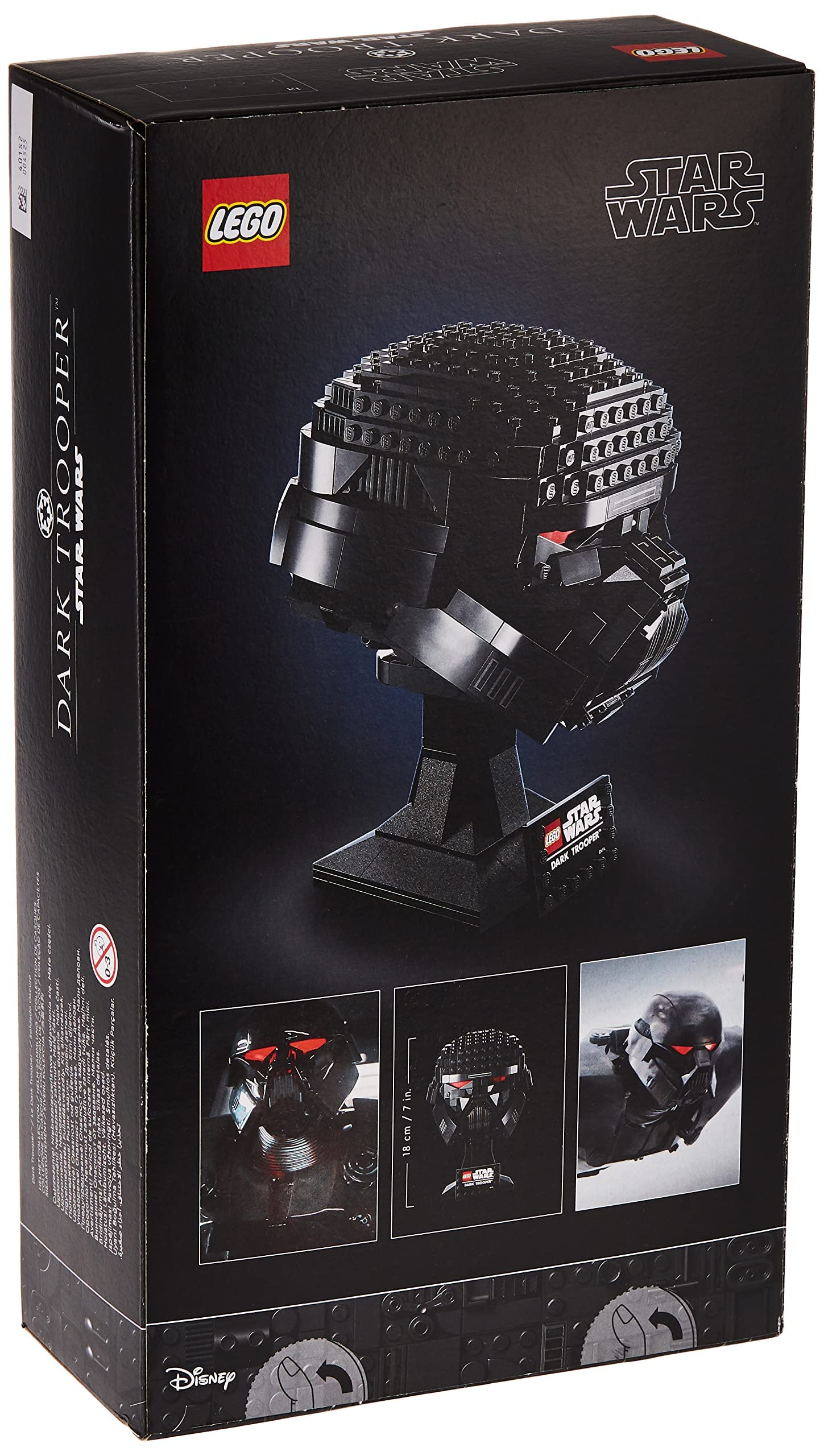 LEGO® Star Wars™ casque de Dark Trooper 75343