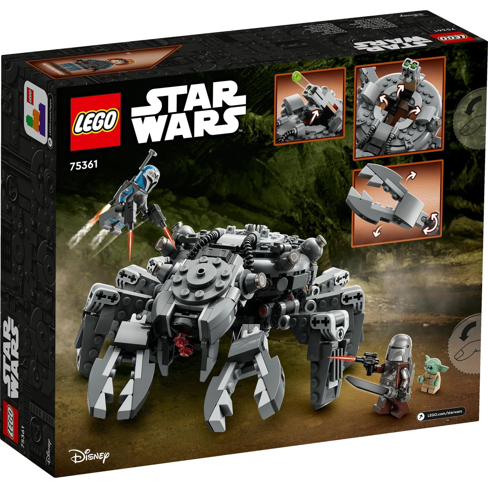 LEGO® Star Wars™ char-araignée du Mandalorien 75361