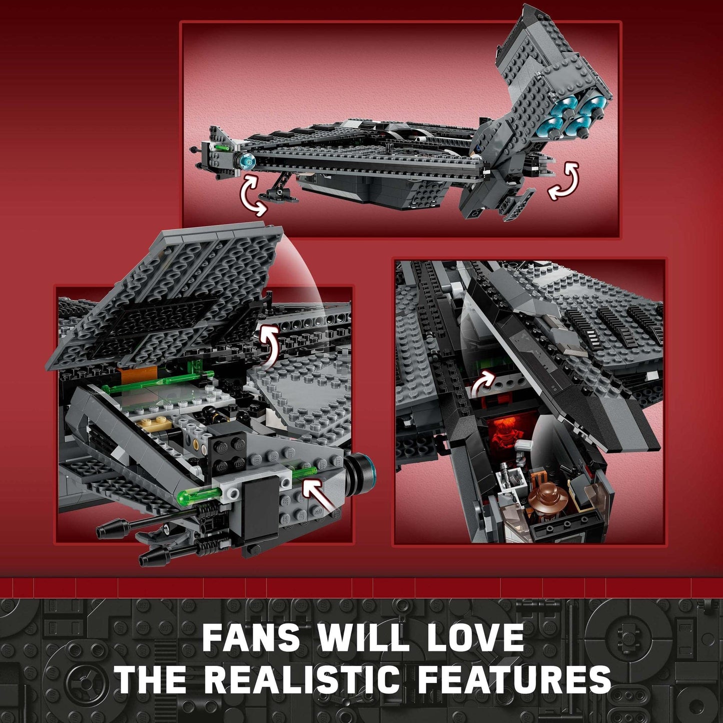 LEGO® Star Wars™ le Justifier 75323