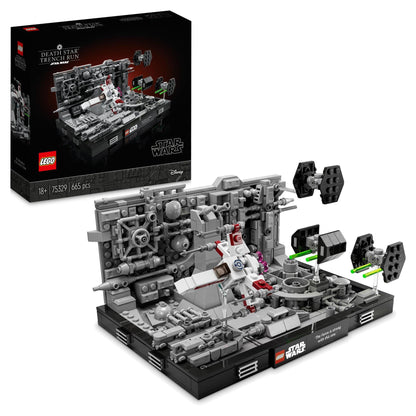 LEGO® Star Wars™ diorama de la tranchée de l’Étoile de la Mort 75329