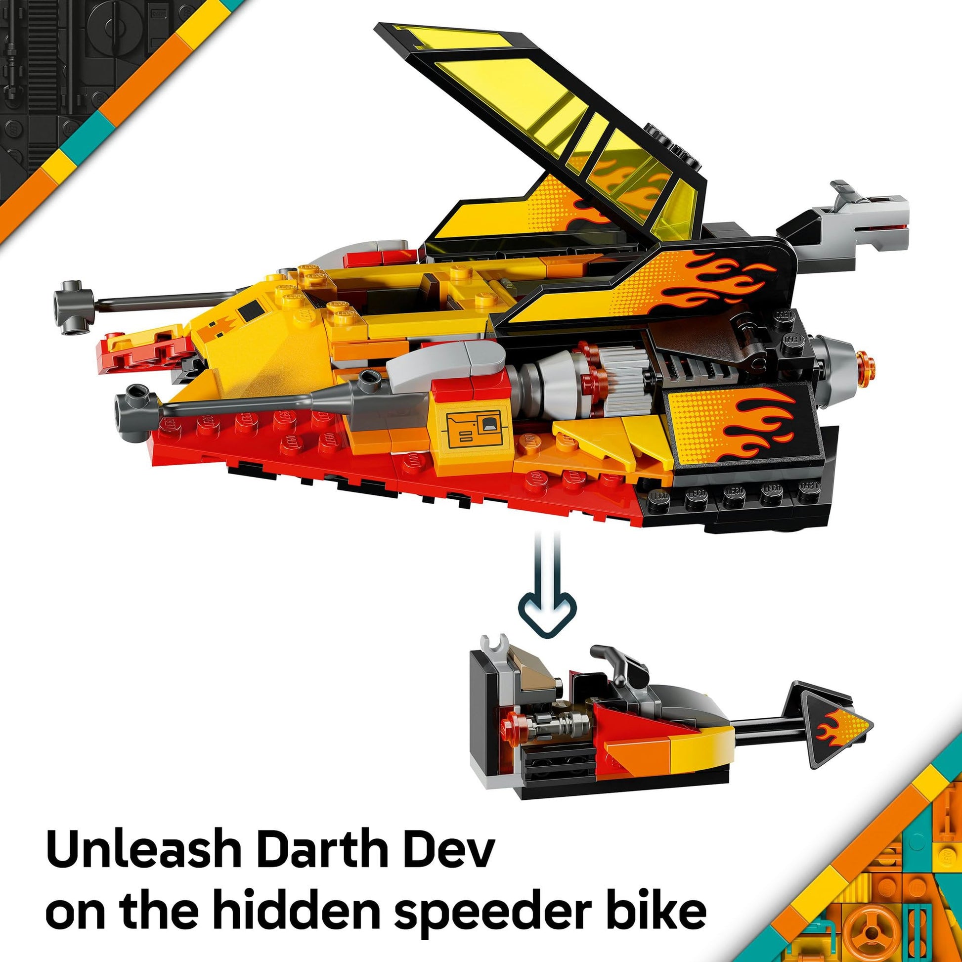 LEGO® Star Wars™ Rebuild The Galaxy The Force Burner Snowspeeder 75414