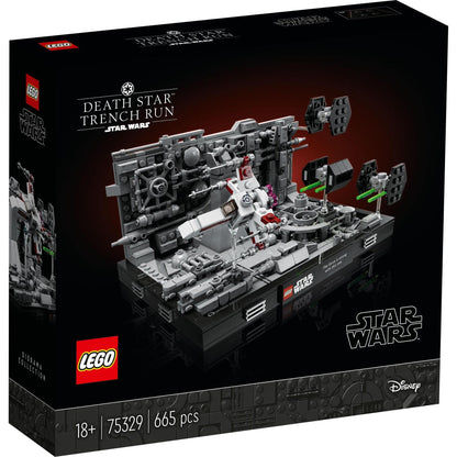 LEGO® Star Wars™ diorama de la tranchée de l’Étoile de la Mort 75329