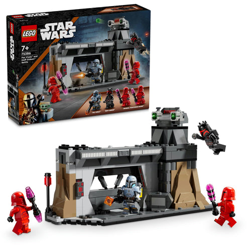 LEGO® Star Wars™ The Mandalorian combat de Paz Vizsla et Moff Gideon 75386